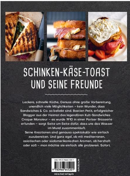 Produktbild: Schinken-K&auml;se-Toast und seine Freunde