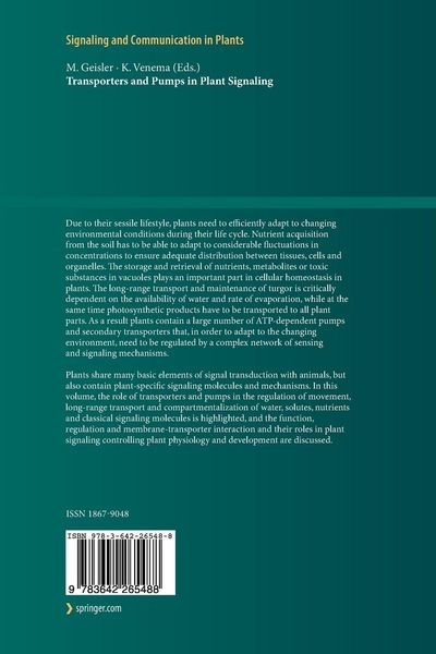 Produktbild: Transporters and Pumps in Plant Signaling