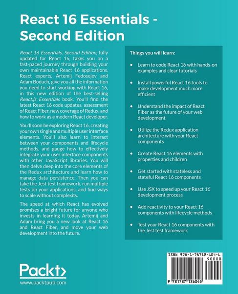 Produktbild: React 16 Essentials