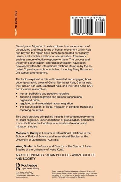 Produktbild: Security and Migration in Asia