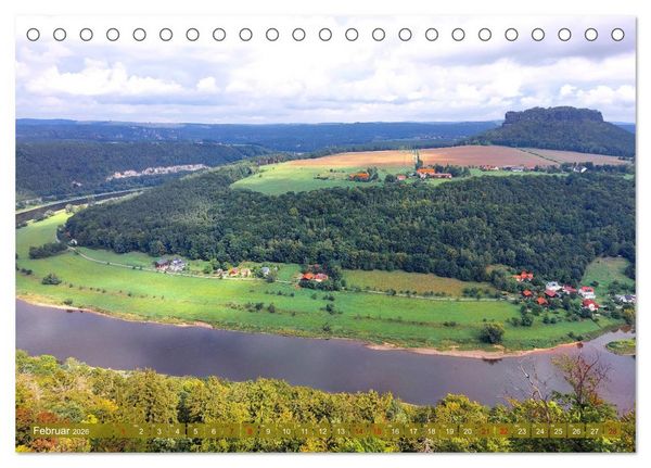 Produktbild: Pirna - Tor zur S&auml;chsischen Schweiz (Tischkalender 2026 DIN A5 quer), CALVENDO Monatskalender
