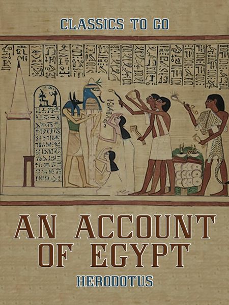 Produktbild: An Account of Egypt