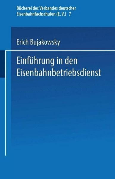 Produktbild: Einf&uuml;hrung in den Eisenbahnbetriebsdienst