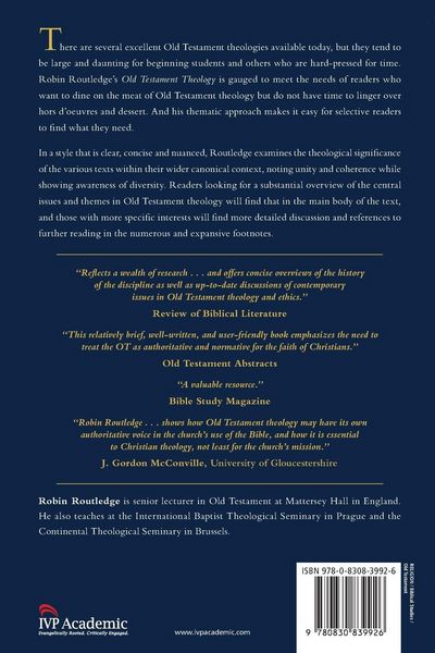 Produktbild: Old Testament Theology