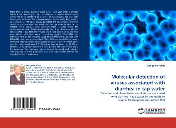 Produktbild: Molecular detection of viruses associated with diarrhea in tap water