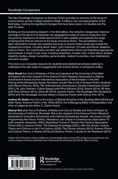 Produktbild: The New Routledge Companion to Science Fiction