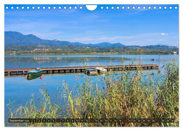 Produktbild: Lago di Varese - Eine der sch&ouml;nsten Seenlandschaften Italiens (Wandkalender 2026 DIN A4 quer), CALVENDO Monatskalender