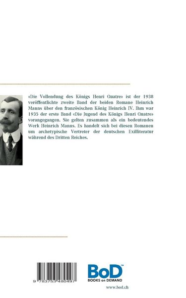 Produktbild: Die Vollendung des K&ouml;nigs Henri Quatre