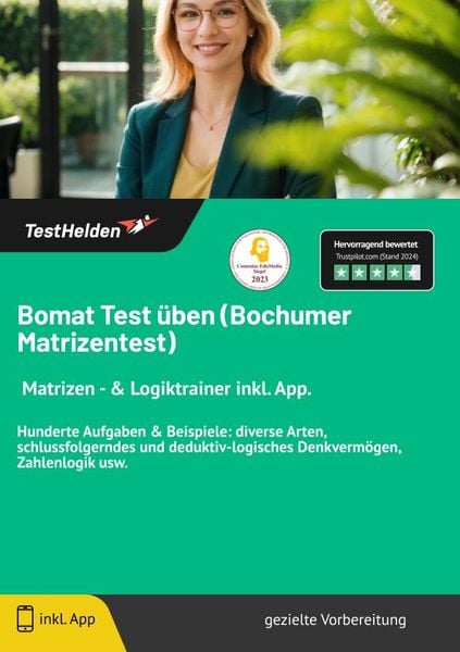 Produktbild: Bomat Test &uuml;ben (Bochumer Matrizentest)