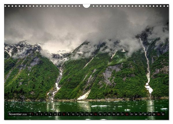 Produktbild: Alaska - Weites Land (Wandkalender 2026 DIN A3 quer), CALVENDO Monatskalender