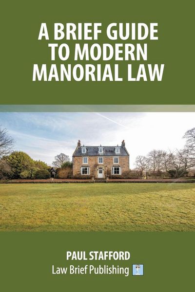 Produktbild: A Brief Guide to Modern Manorial Law