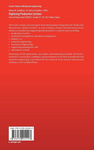 Produktbild: Digitizing Production Systems