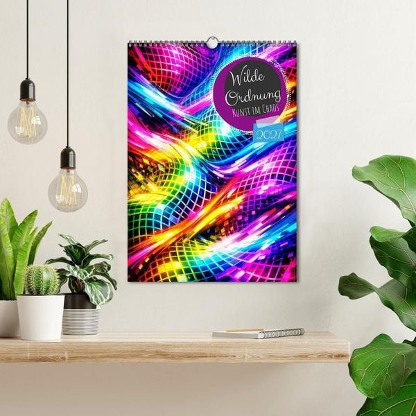 Produktbild: Wilde Ordnung - Kunst im Chaos (Wandkalender 2027 DIN A3 hoch), CALVENDO Monatskalender