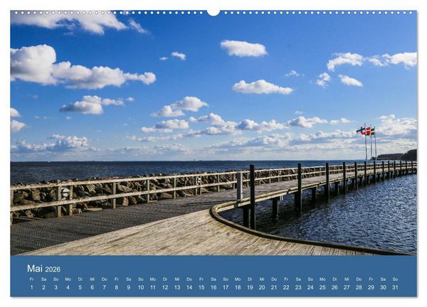 Produktbild: Gr&ouml;mitz - Ein Jahr Urlaub (Wandkalender 2026 DIN A2 quer), CALVENDO Monatskalender