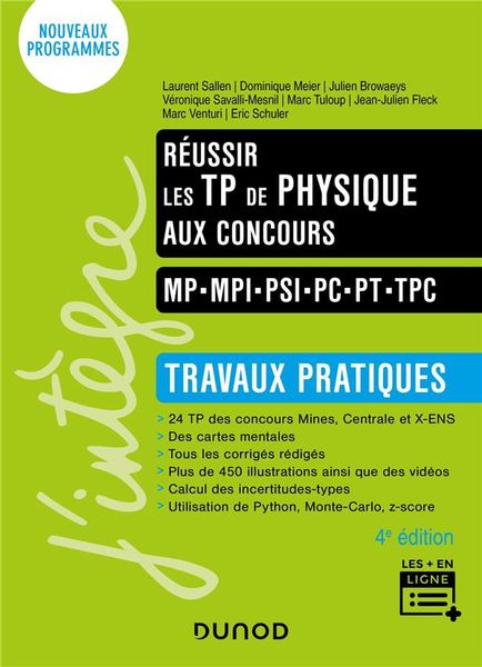 Produktbild: Reussir les tp de physique aux