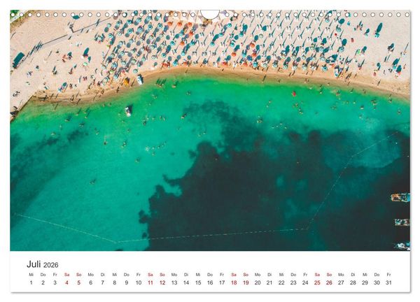 Produktbild: Bulgarien - Eine Reise zum Schwarzen Meer. (Wandkalender 2026 DIN A3 quer), CALVENDO Monatskalender