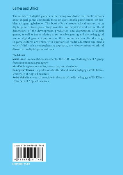 Produktbild: Games and Ethics