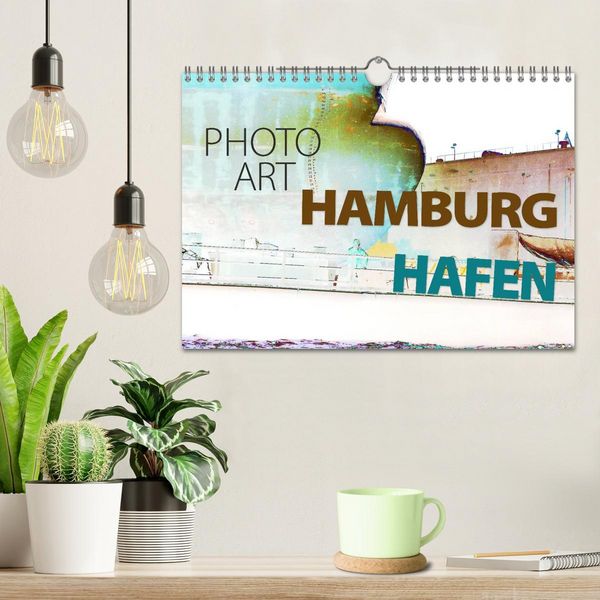 Produktbild: Photo-Art / Hamburg Hafen (Wandkalender 2026 DIN A4 quer), CALVENDO Monatskalender