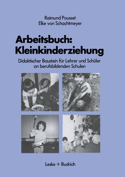 Produktbild: Arbeitsbuch: Kleinkindererziehung