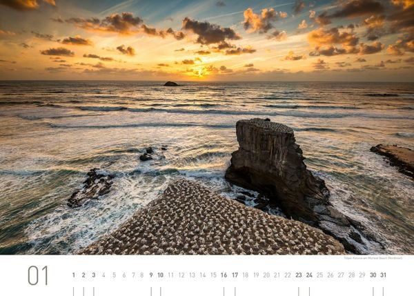 Produktbild: Neuseeland Exklusivkalender 2027