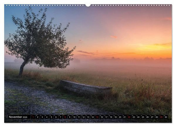 Produktbild: Das M&uuml;nsterland - Meine Impressionen (hochwertiger Premium Wandkalender 2026 DIN A2 quer), Kunstdruck in Hochglanz