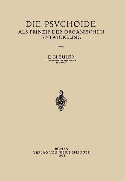 Produktbild: Die Psychoide