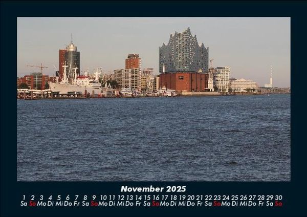 Produktbild: Hamburgs Sch&ouml;nheit 2025 Fotokalender DIN A5