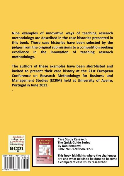 Produktbild: Innovation in Teaching of Research Methodology Excellence Awards 2022