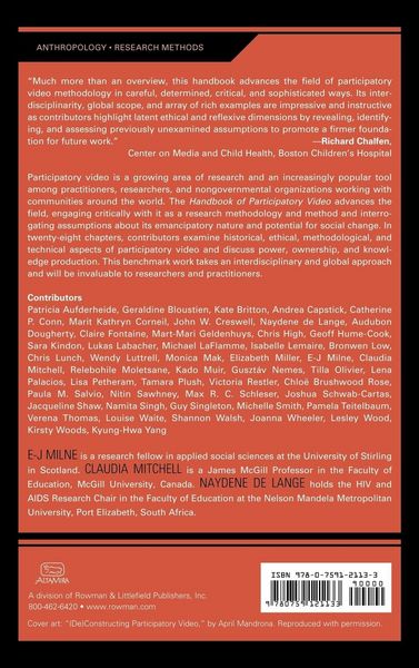 Produktbild: Handbook of Participatory Video