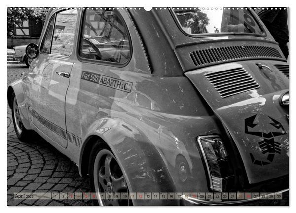 Produktbild: il Cinquecento - Details im Fokus - im Look eines legend&auml;ren Analogfilms (Wandkalender 2026 DIN A2 quer), CALVENDO Monatskalender