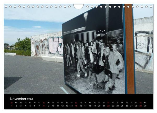 Produktbild: Alternativer Berlinkalender (Wandkalender 2026 DIN A4 quer), CALVENDO Monatskalender