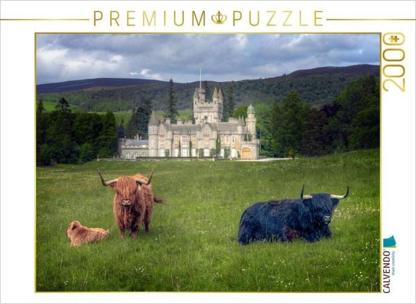 Produktbild: CALVENDO Puzzle Schloss Balmoral | 2000 Teile Lege-Gr&ouml;&szlig;e 90x67cm Foto-Puzzle f&uuml;r gl&uuml;ckliche Stunden