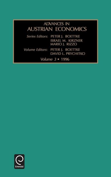 Produktbild: Advances in Austrian Economics