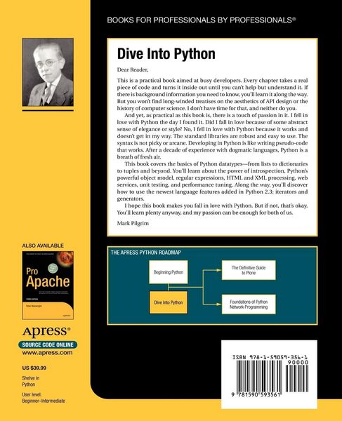 Produktbild: Dive Into Python