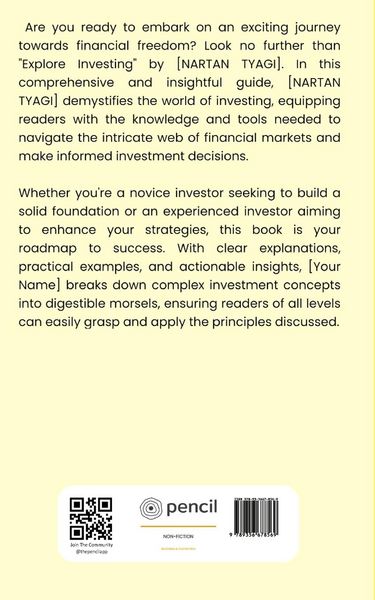 Produktbild: Explore Investing.(Innovate, Strategize, and Maximize Returns)