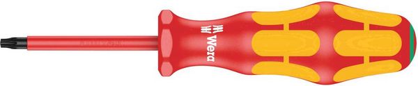 Produktbild: Wera 167 i VDE Torx-Schraubendreher Gr&ouml;&szlig;e (Schraubendreher) T 20 Klingenl&auml;nge: 80 mm DIN EN 60900 1 St.