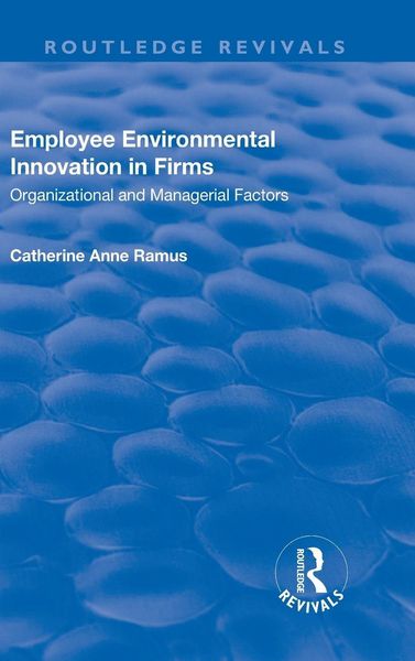 Produktbild: Employee Environmental Innovation in Firms