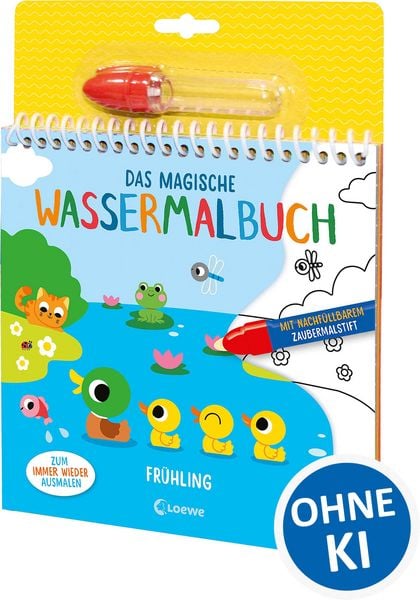 Produktbild: Das magische Wassermalbuch - Fr&uuml;hling