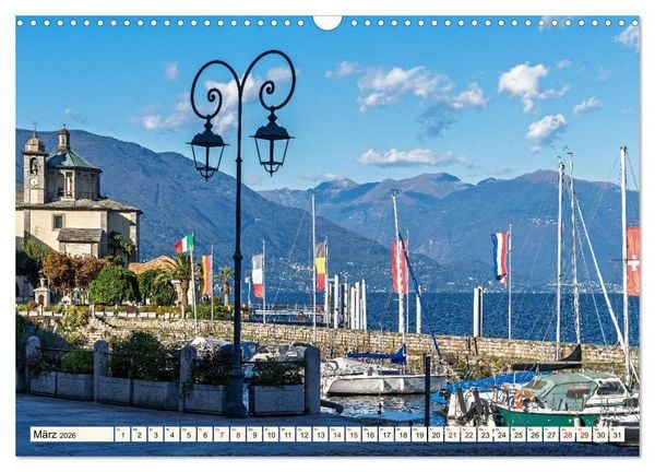 Produktbild: Lago Maggiore - Traumorte am See (Wandkalender 2026 DIN A3 quer), CALVENDO Monatskalender