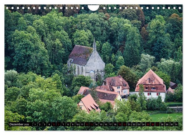 Produktbild: Rothenburg o.d. Tauber - Ansichten einer mittelalterlichen Stadt (Wandkalender 2026 DIN A4 quer), CALVENDO Monatskalender