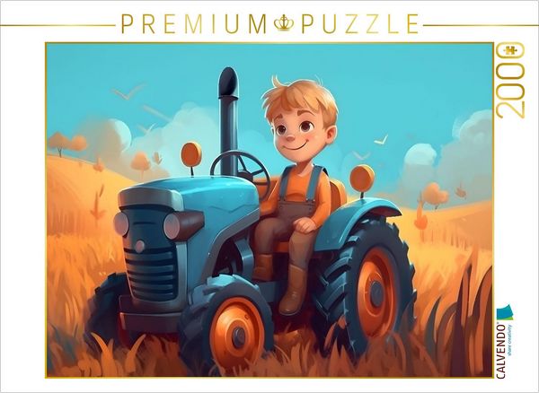CALVENDO Puzzle Ein Motiv aus dem Kalender Bilder für Kinder | 2000 Teile Lege-Größe 90x67cm Foto-Puzzle für glückliche Stunden