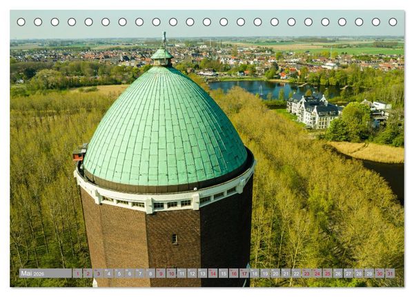 Produktbild: Ein Blick auf Terneuzen (Tischkalender 2026 DIN A5 quer), CALVENDO Monatskalender