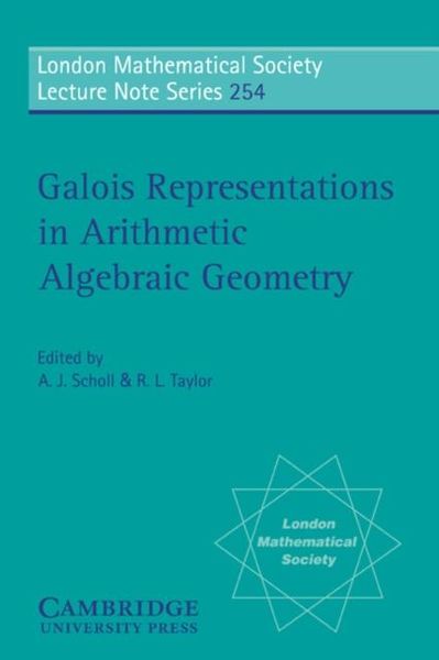 Produktbild: Galois Representations in Arithmetic Algebraic Geometry