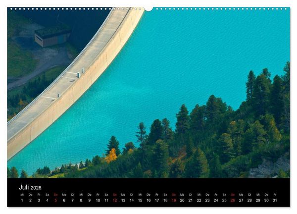 Produktbild: TIROL - Der Berliner H&ouml;henweg (hochwertiger Premium Wandkalender 2026 DIN A2 quer), Kunstdruck in Hochglanz