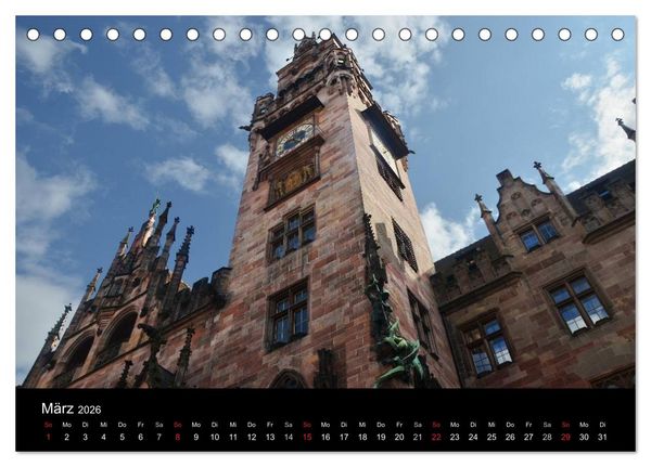Produktbild: Saarbr&uuml;cken (Tischkalender 2026 DIN A5 quer), CALVENDO Monatskalender