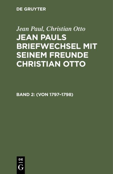 Produktbild: (Von 1797&ndash;1798)