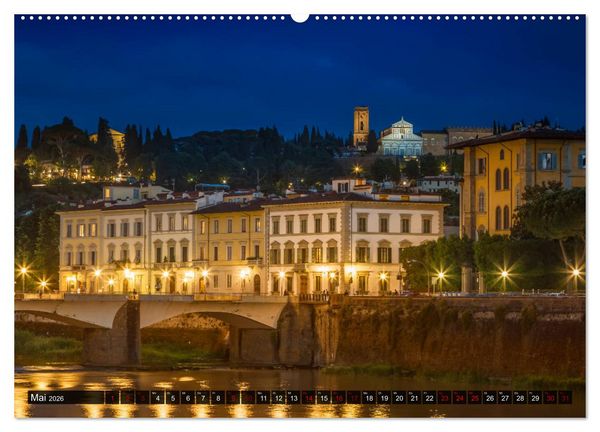 Produktbild: Impressionen aus FLORENZ (Wandkalender 2026 DIN A2 quer), CALVENDO Monatskalender