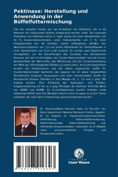 Produktbild: Pektinase: Herstellung und Anwendung in der B&uuml;ffelfuttermischung
