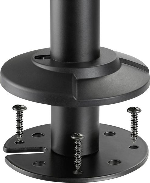 Produktbild: Digitus DA-90397 Monitor-Tischhalterung 1 Display(s) 33,0cm (13\") - 81,3cm (32\") Schwarz, Schwarz (matt) Neigbar, Rotierbar
