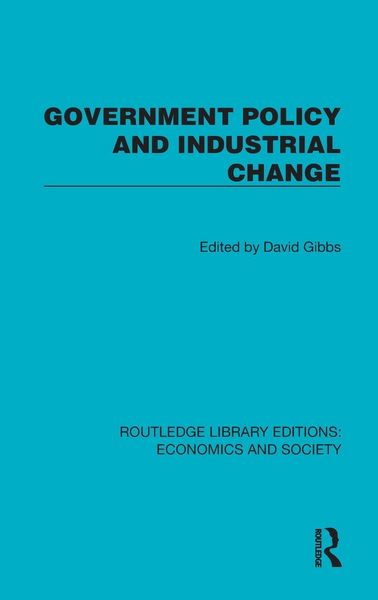 Produktbild: Government Policy and Industrial Change